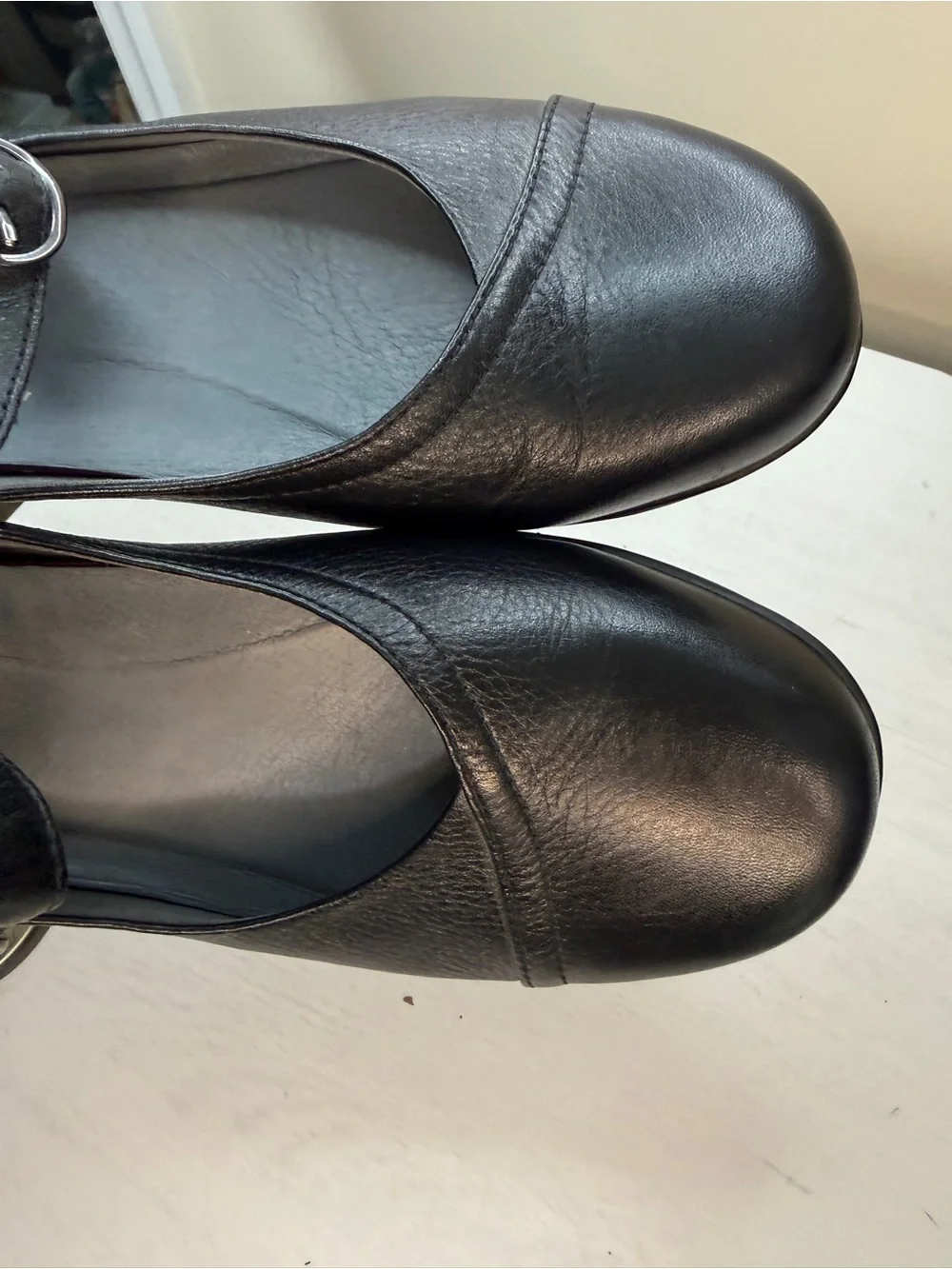 Dansko Fawna Mary Jane Shoes Womens EU 42 Black Leather Comfort Career